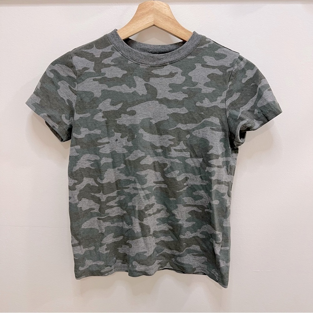 Girls camouflage tshirt